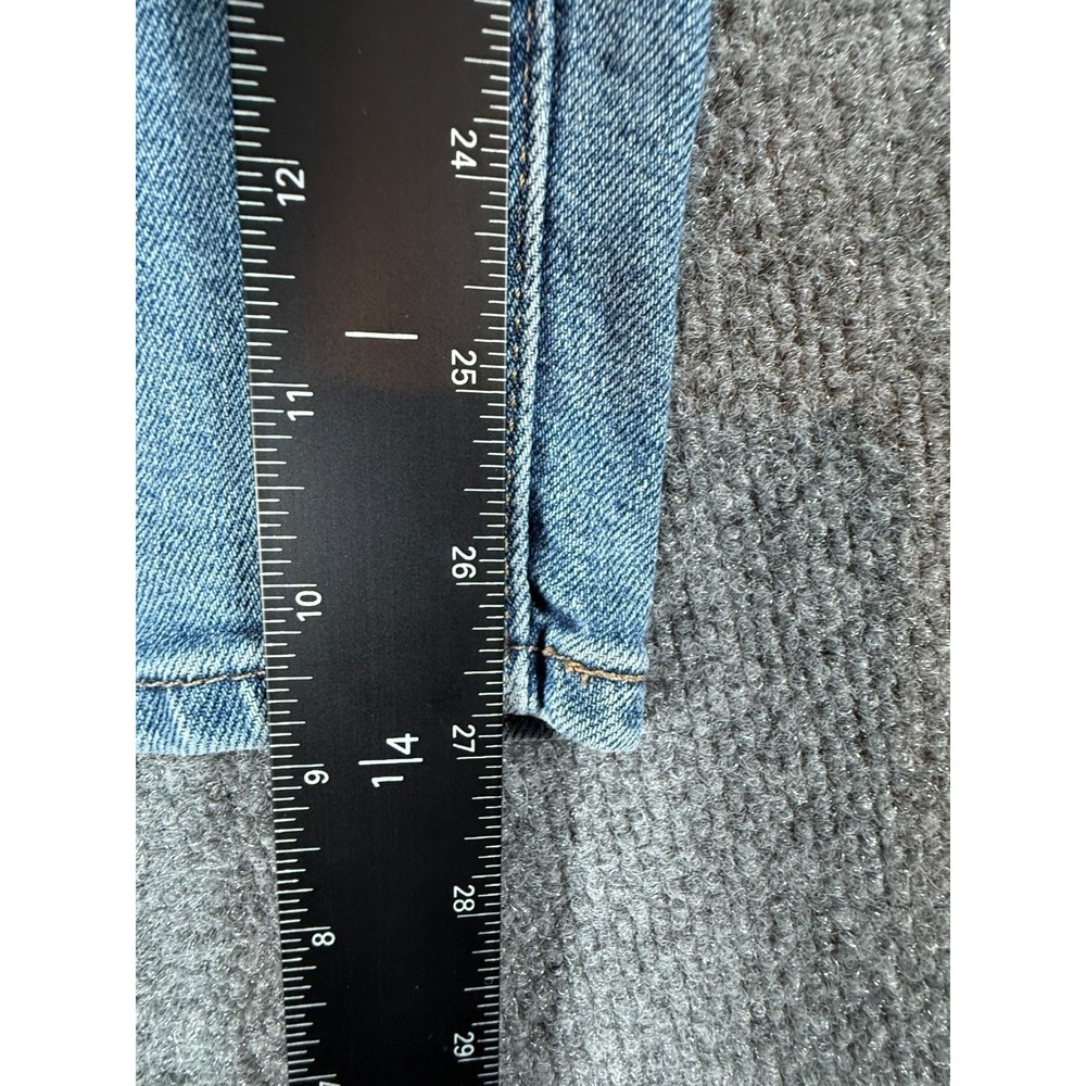 VTG 90's Levi Strauss & Co Silver Tab Mom Jeans Womens 32 Blue Denim Tapered Leg - Picture 6 of 7